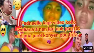 Fedna lage full video  bòbòt Widiana deyò pu zen li fè avel pu Ricardo ex papa pitit fedna zen anpi