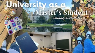 A Week In University As A Master's Student | Leibniz Universität Han+ Attending Classes + Graduating