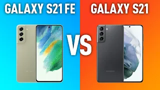 Samsung Galaxy S21 FE vs S21. ЭПИЧНАЯ БИТВА флагманов! Сходства и отличия — объективное сравнение.