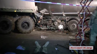 Видео "Новости-N": В Николаеве в ДТП погибли трое военных
