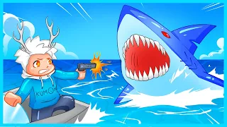 BERTAHAN HIDUP DARI HIU MEGALODON DENGAN PERAHU JELEK VS MAHAL!