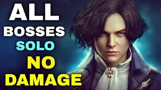 Lies Of P - All Boss Fights - SOLO, NO DAMAGE