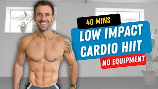 Sweaty Low Impact Cardio HIIT Workout in 40 Mins for All Fitness Levels