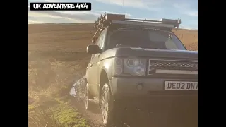 4x4 green laning in Northumberland