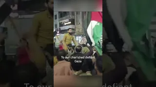 Protests erupt in Idlib against the Israeli attack on al-Ahli Hospital