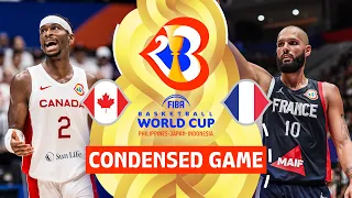 Canada 🇨🇦 vs France 🇫🇷 | Full Game Highlights | FIBA Basketball World Cup 2023