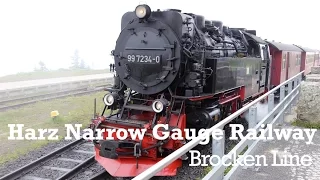 Harz Narrow Gauge Railway Brocken Line Germany