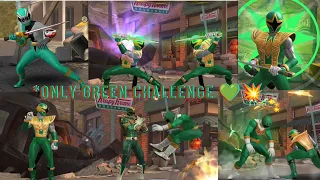 Only Green Ranger Challenge 💚 - power rangers legacy wars