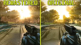 Crysis 2 Remastered vs Original - Base PS4 vs PS3 Graphics Comparison