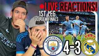 🚨LIVE FAN REACTION to the GREATEST SEMIFINAL in CHAMPIONS LEAGUE / Manchester City 4-3 Real Madrid