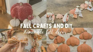 Fall Crafts and DIY Decor | Homemade Fall Decor