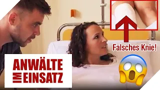 SCHOCK-Moment nach der OP: Linda wurde falsches Knie operiert! 😱 | 1/2 | Anwälte im Einsatz SAT.1