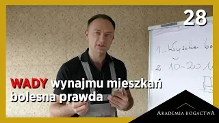 28. WADY wynajmu mieszkań bolesna prawda | Kuba Midel | Akademia Bogactwa