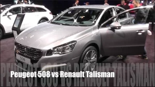 Peugeot 508 2016 vs Renault Talisman 2016