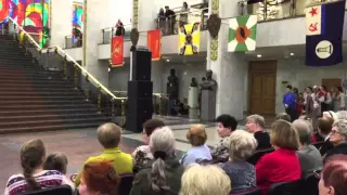 17.04.16 выступление на Поклонной горе  Центральный Музей Великой Отечественной войны 2