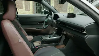 2020 Mazda MX-30 Interior Design in Ceramic White