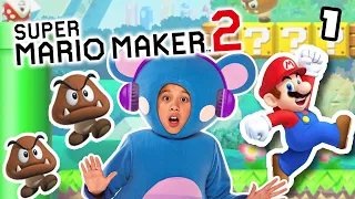 Super Mario Maker 2 Story Mode EP1 + More | Mother Goose Club Let's Play