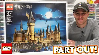 LEGO Hogwarts Castle Unboxing & PART OUT!?