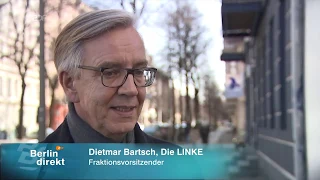 Dietmar Bartsch am 15. März 2020 in ZDF-Sendung Berlin direkt