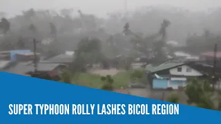 Super Typhoon Rolly lashes Bicol Region