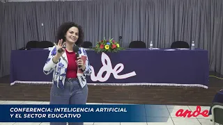 CONFERENCIA INTELIGENCIA ARTIFICIAL Y EL SECTOR EDUCATIVO