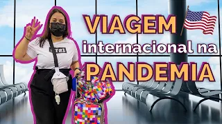 VIAJANDO para os ESTADOS UNIDOS na PANDEMIA | Documentos para viagem internacional na pandemia VLOG