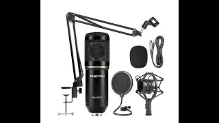 COMMENT ASSEMBLER LE MICROPHONE M800 CONDENSER  SUR VOTRE BUREAU(HOW TO ASSEMBLE MICROPHONE M800)