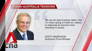 Australia will not be intimidated by China's economic threats: PM Morrison