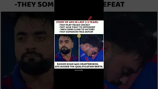 Rashid Khan Crying 😭 #slvsafg #rashidkhan #asiacup2023 #crying #indvspak #shortsfeed #shorts