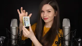 ASMR -  Fast Tapping with Fingertips & Whispering
