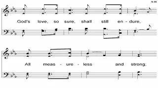 The Love Of God (Lehman) - A Cappella Hymn