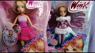 Winx Club - Flora & Stella Crystal Sirenix & Magical Enchantix Dolls  (Season 8)