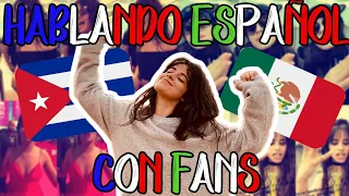 Camila Cabello hablando español | Camila Cabello Speaking Spanish