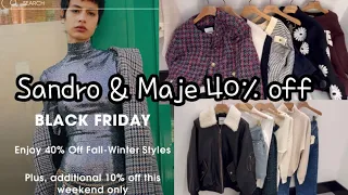 Sandro & Maje 🛍️Black Friday 40% sale this week!!