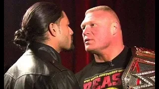 Romen reigns insult brock lesner at 26 feb 2018 raw