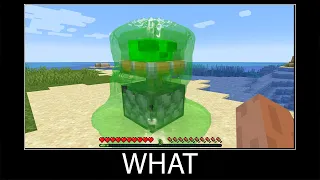 Minecraft wait what meme part 45 Realistic minecraft slime