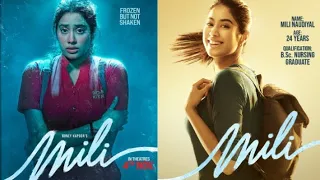 Milli Hindi Movie | Mili Hindi Movie release Date | Mili Thriller | Upcoming Movies 2022, 2023