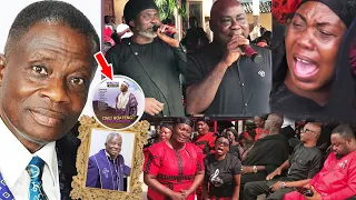 Watch What Happened at Ghanaian Music Icon Osei Boateng of YESU KAWOHO One week Celebration