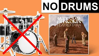 CORALINE - Måneskin | No Drums (Play Along)