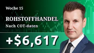 +$6,017 Trades Auswertung im Rohstoff- und Futureshandel nach COT Daten