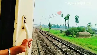 Yuhi Kat Jayega Safar Saath Chalne Se WhatsApp Status || Train Status #Train_Journey_Status #viral