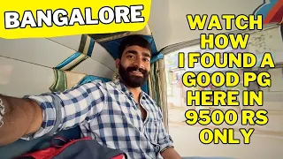 Finding A Pg In Bangalore Alone | Rent of PG in Bangalore | MY ROOM TOUR
