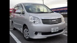 2010-2014 Toyota Noah 2nd After X L-Selection Start & Drive & In Depth Review