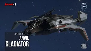 Anvil Gladiator - Ship Showcase | Star Citizen