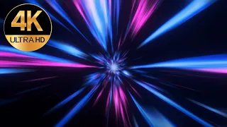 10 Hour 4k TV screensaver Relaxing Speed Rays space background video no copyright Abstract Animation