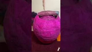Making a Backpack from Scratch using Wet-Felting 💖 Feat. Natasha Smart’s “Backpack on a Ball” Class