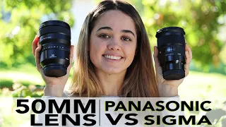 Are Expensive Lenses a WASTE OF MONEY? Sigma 50mm vs Panasonic 50mm Lens Comparison!