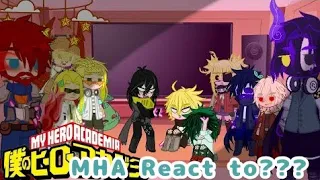 MHA And Villain React To Tiktok || 11/? || Grace gamer playz || MHA /BNHA ||