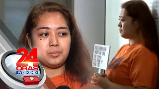 Babaeng nagbayad umano ng talbog na tseke, natuklasang wanted din pala sa... | 24 Oras Weekend