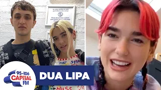 Dua Lipa Details Her Lockdown Anniversary With Anwar Hadid | Inteview | Capital